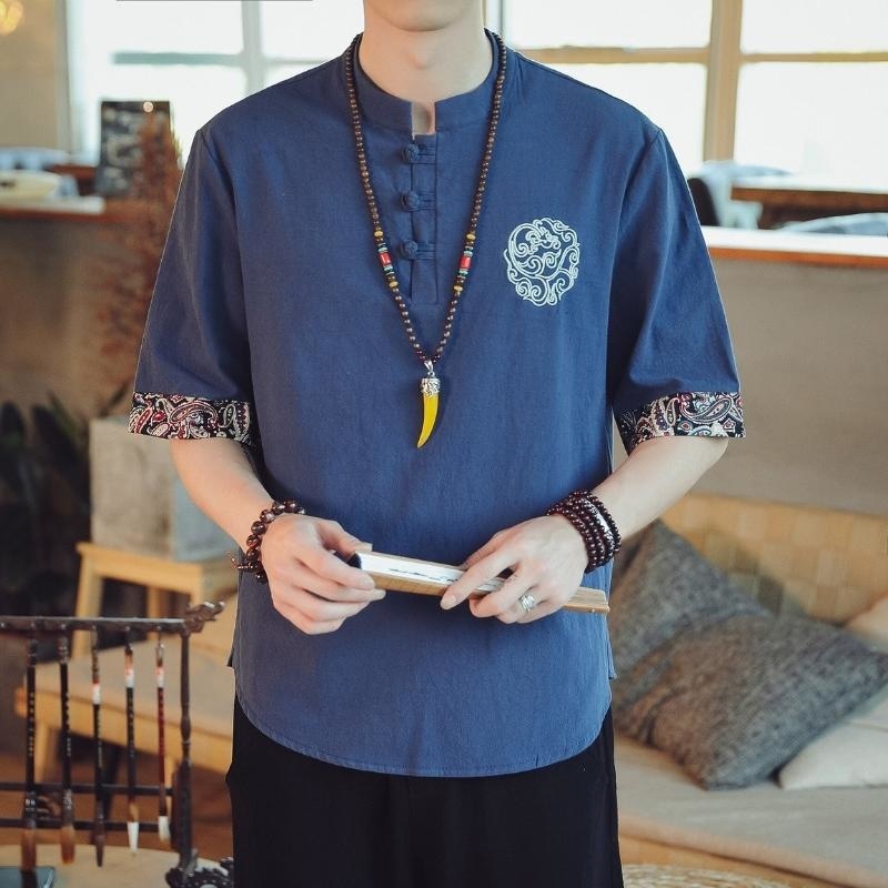 T-shirt Samouraï Japonais - Gris / M