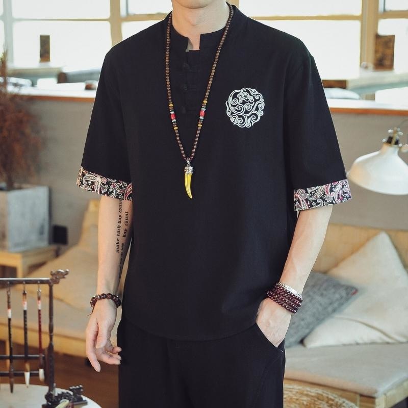 T-shirt Samouraï Japonais - Noir / M