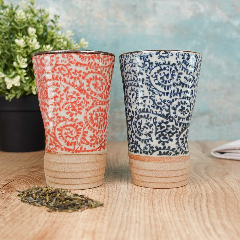 Tasse Haute Japonaise Rouge