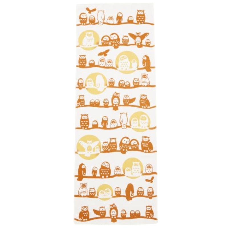 Tenugui Japonais Fukurou