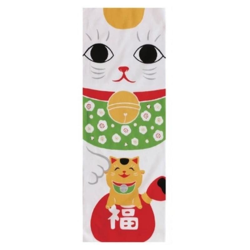 Tenugui Maneki Neko