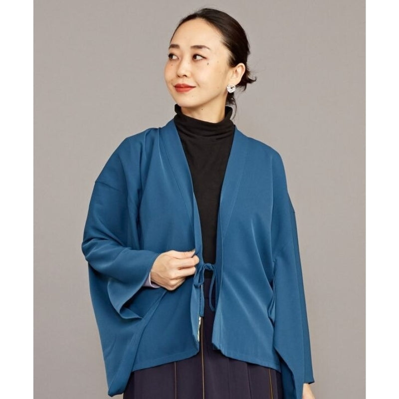 Kimono Jacket Kimono Veste Femme Veste Kimono Bleu Marine En Lin