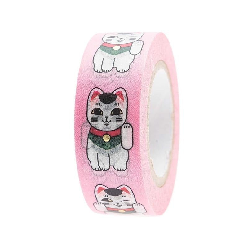 Washi Tape Maneki Neko