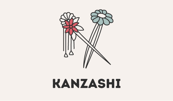 kanzashi japonais