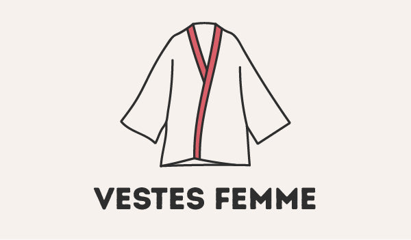 veste kimono femme