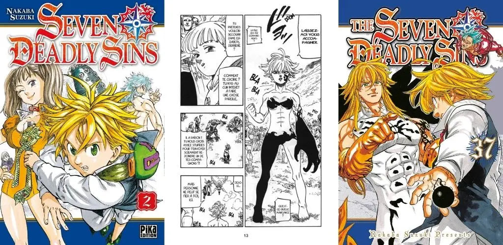 manga Seven Deadly Sins