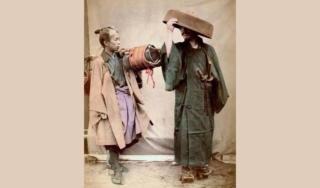 Samurai et Chugen se préparant au voyage