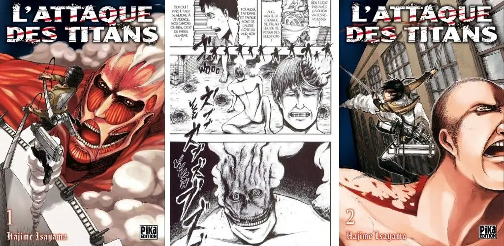 manga L’Attaque des Titans