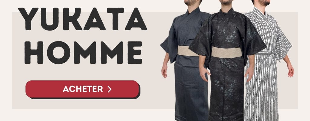 acheter un yukata japonais homme