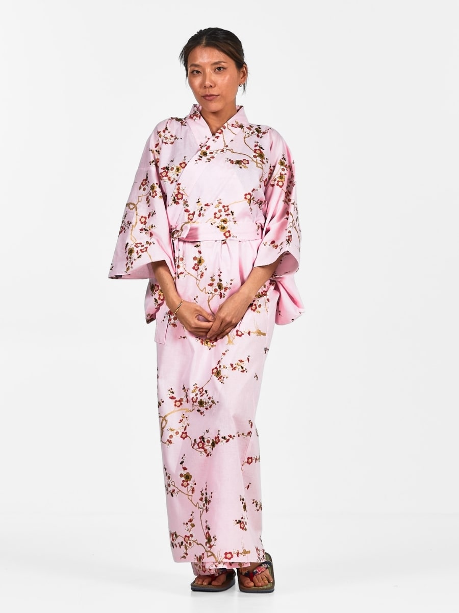 Kimono Yukata Femme Ōgonbai