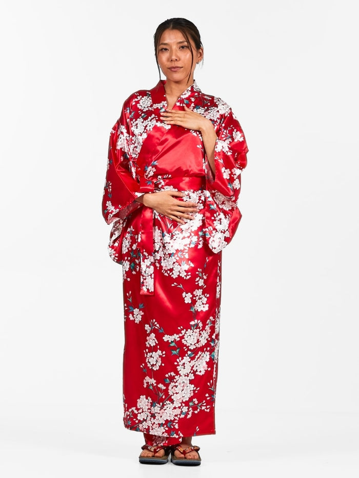 Kimono Japonais Femme Cherry Blossom