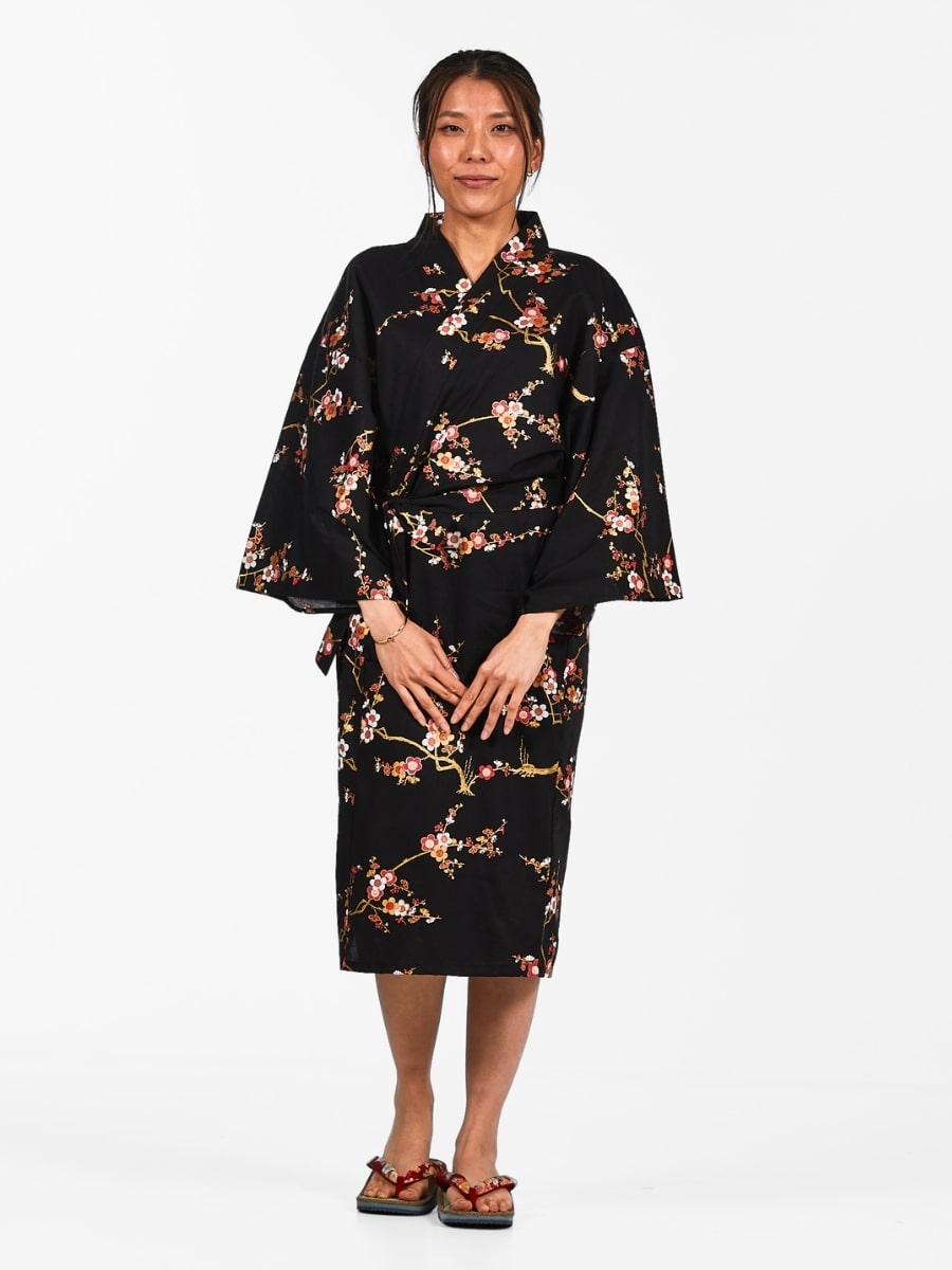 Kimono Happi Femme Ōgonbai - Taille unique