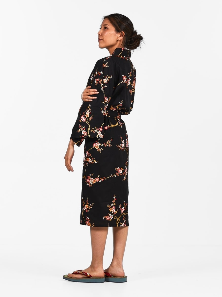 Kimono Happi Femme Ōgonbai - Taille unique