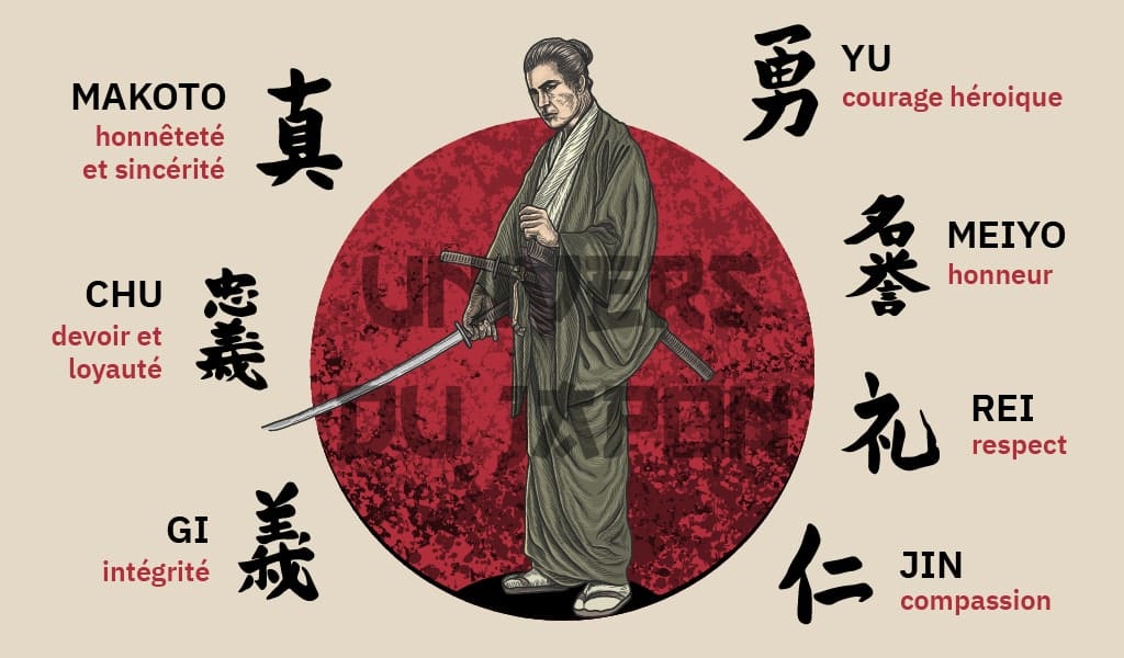 les 7 valeurs du bushido