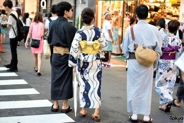 Quartier Harajuku - japonais avec yukata et obi