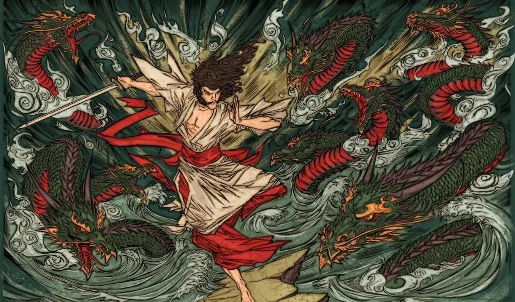 Susanoo, dieu de la tempête