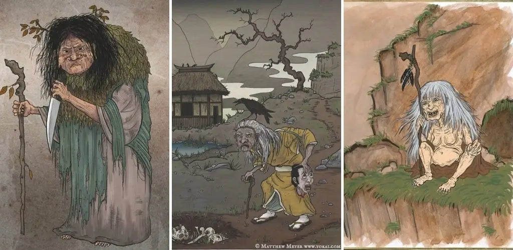 Yama Uba la sorcière japonaise