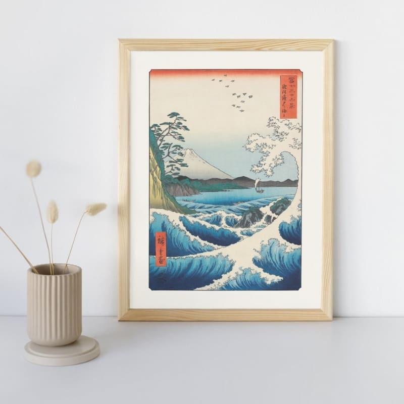 Affiche Estampe Japonaise - 30 x 40 cm