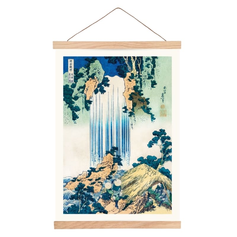 Affiche Japonaise Cascade de Yoro - A3