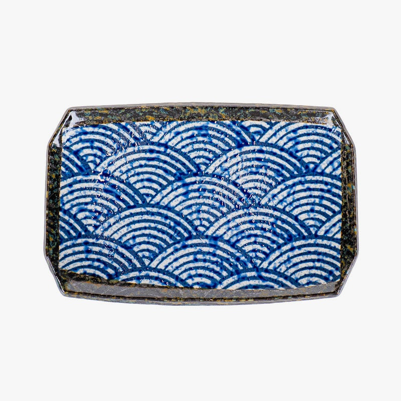 Assiette Japonaise Rectangulaire Nami