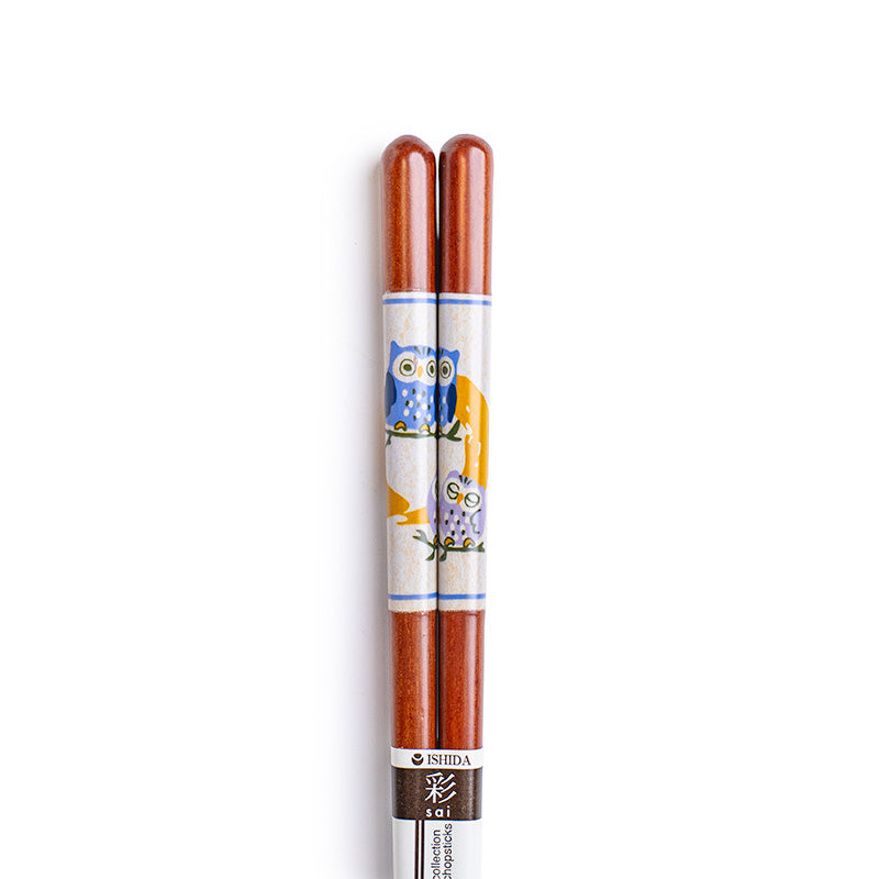 Baguettes Japonaises Chouette Fukurou