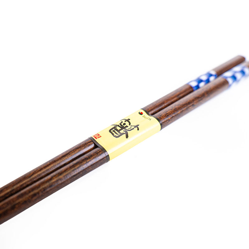 Baguettes Japonaises Ichimatsu Indigo