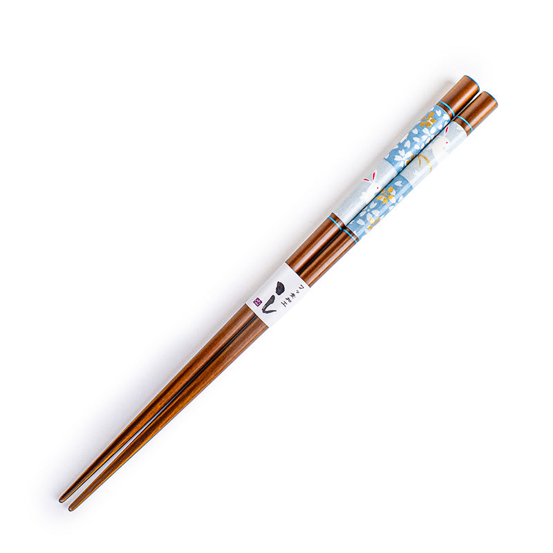 Baguettes Japonaises Sakura Usagi Bleu