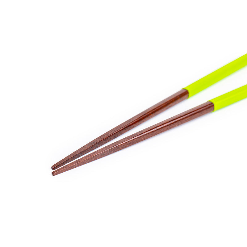 Baguettes Japonaises Silicone Antidérapant Vert