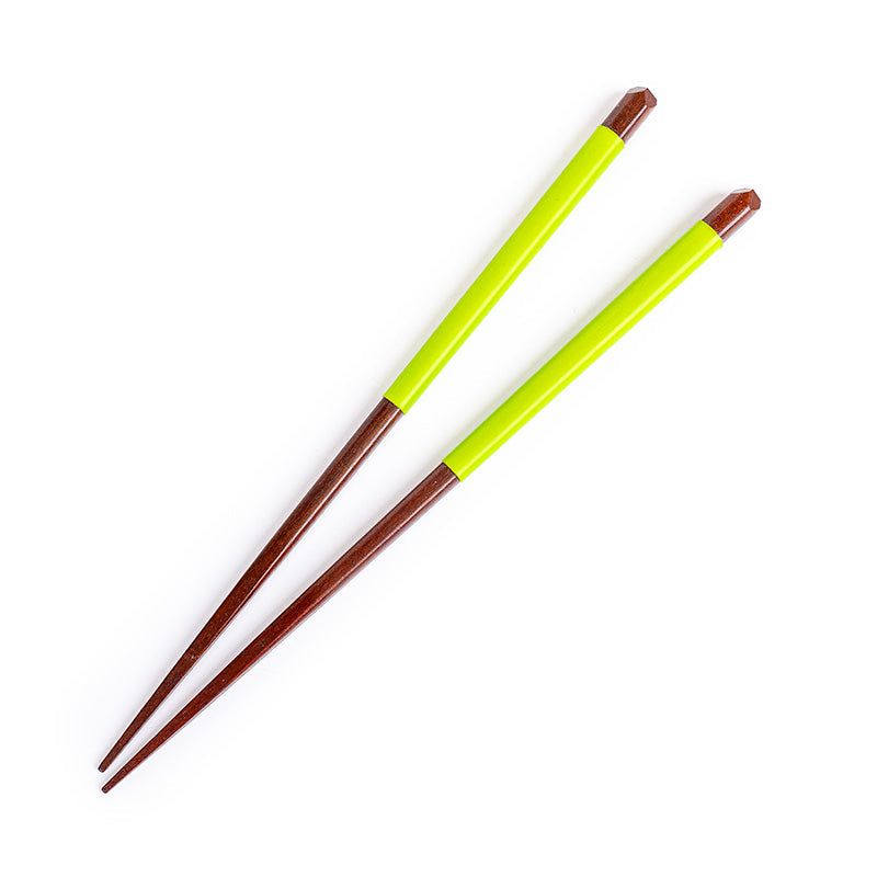 Baguettes Japonaises Silicone Antidérapant Vert