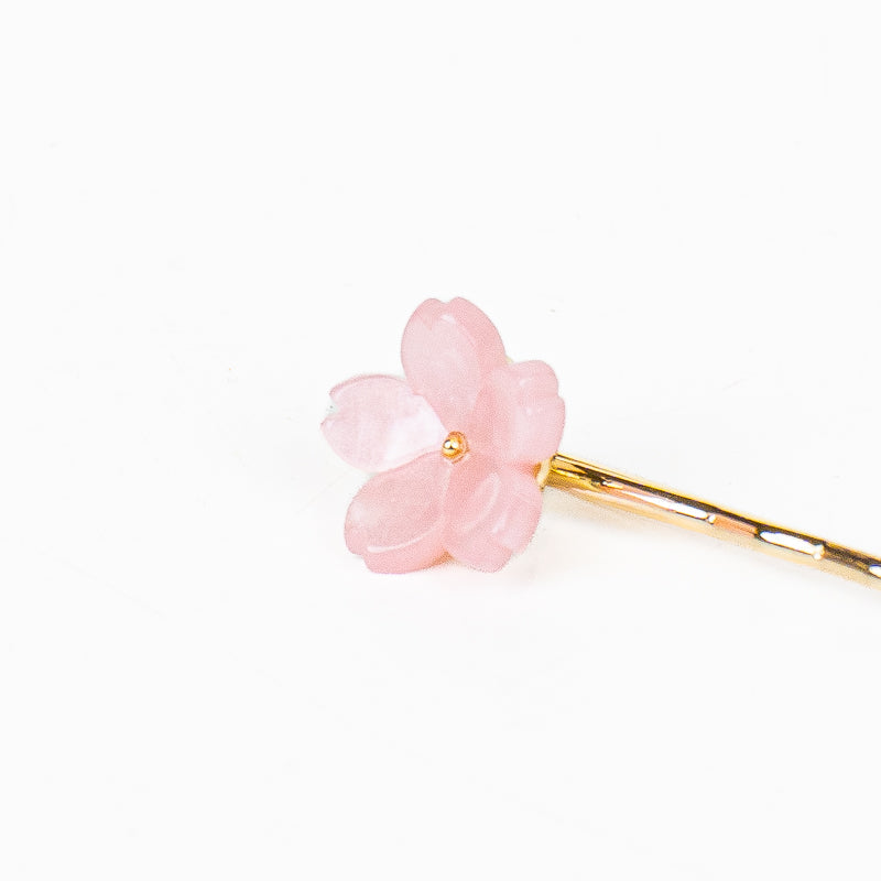 Barrettes Pour Cheveux Japonaise Daruma & Sakura
