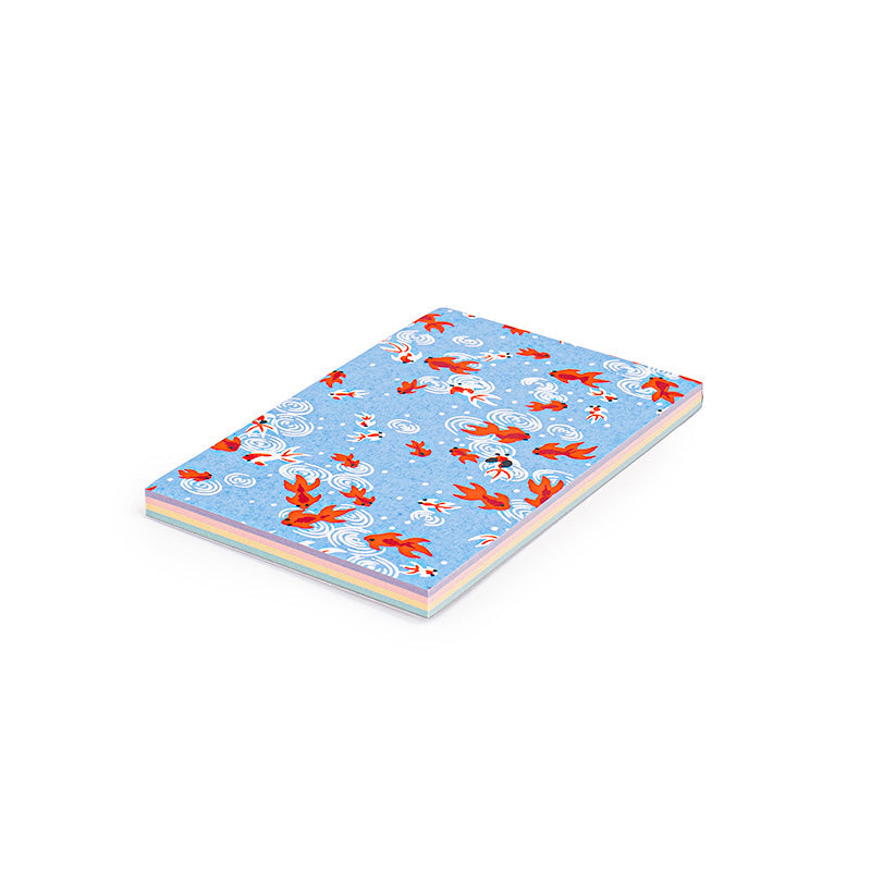 Bloc Mémo Japonais Poissons Rouges