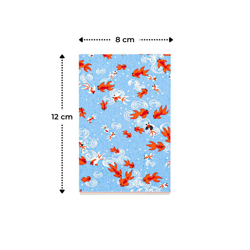 Bloc Mémo Japonais Poissons Rouges