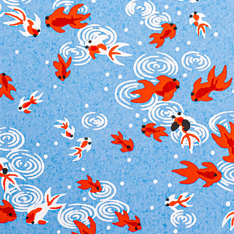 Bloc Mémo Japonais Poissons Rouges