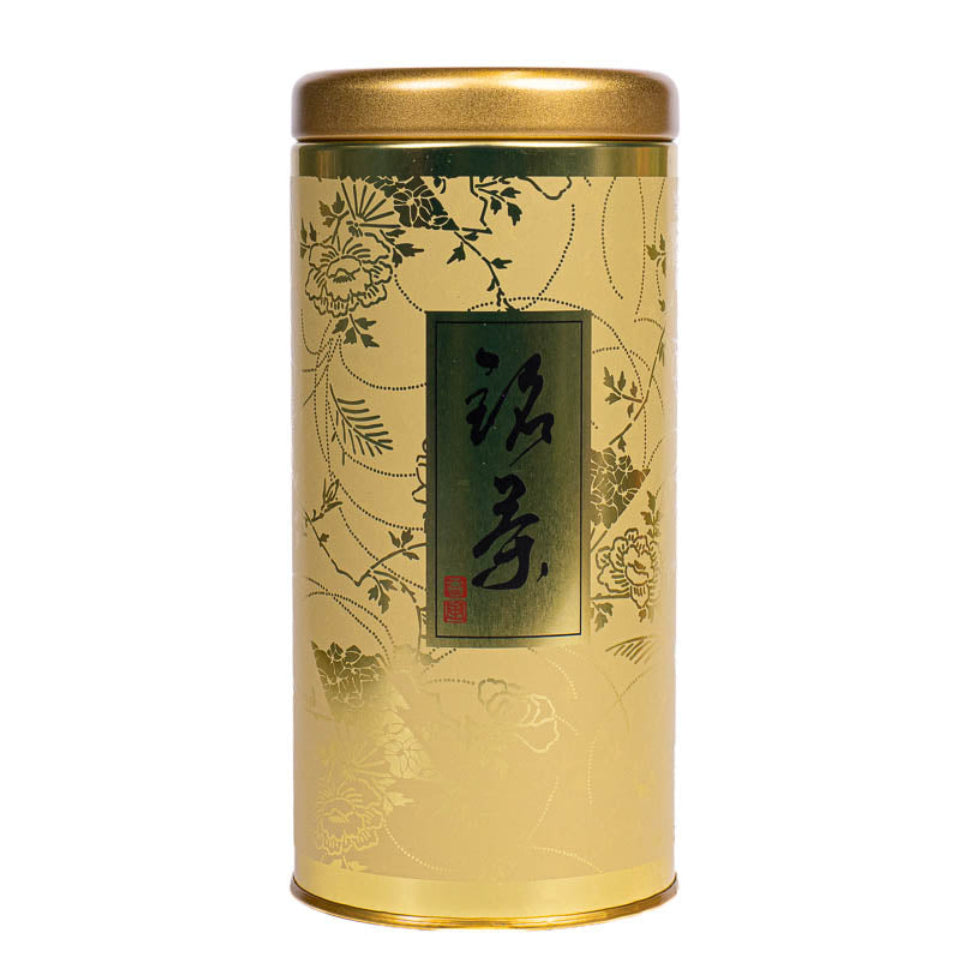 Boîte à Thé Japonaise Métal Gentaku Or