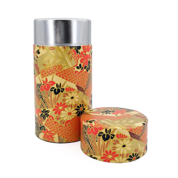 Boîte à thé japonaise Hanayo 100g 3e modèle | Le Temple du Thé Paris Boîte à thé japonaise Hanayo 100g 3e modèle | Le Temple du Thé Paris