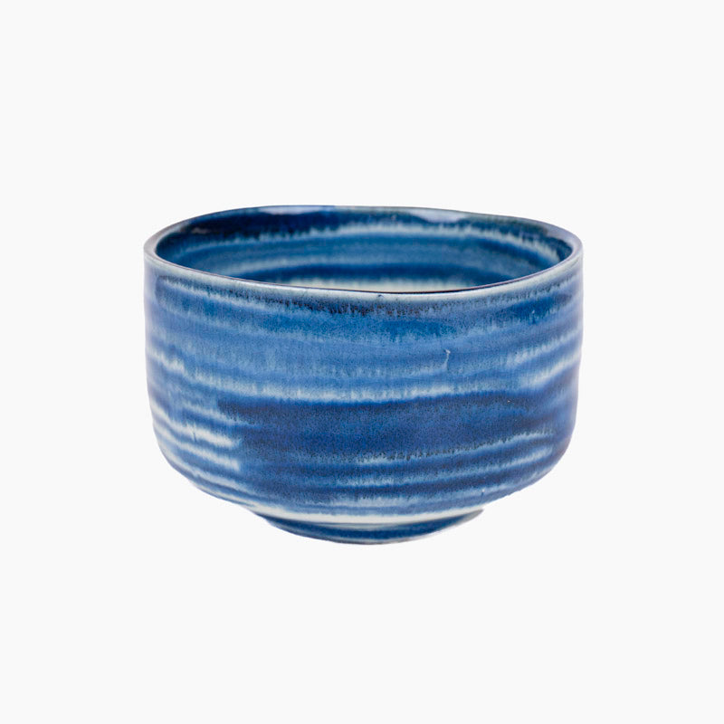Bol à Matcha Japonais Bleu Cobalt
