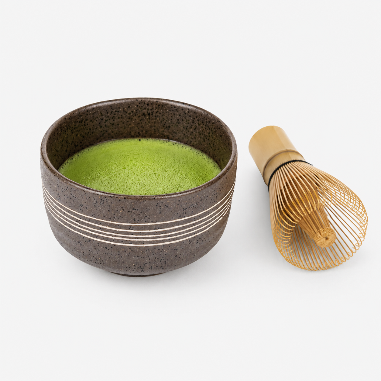 Bol à Matcha Japonais Kuroyu Icchin