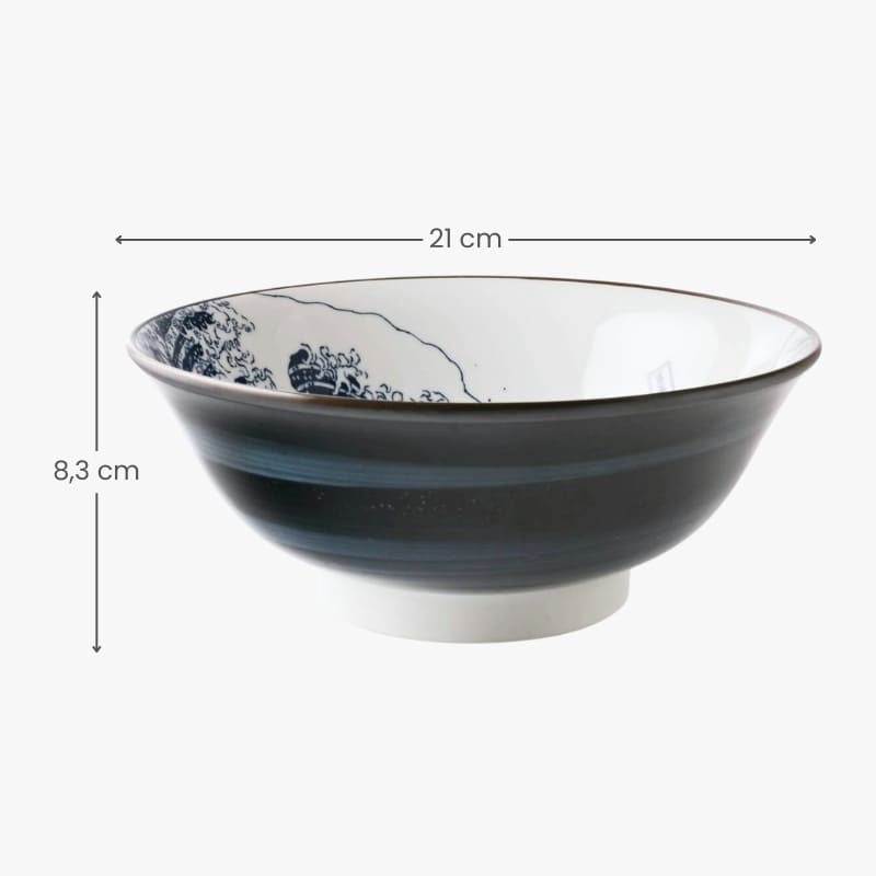 Bol à Ramen Japonais Hokusai