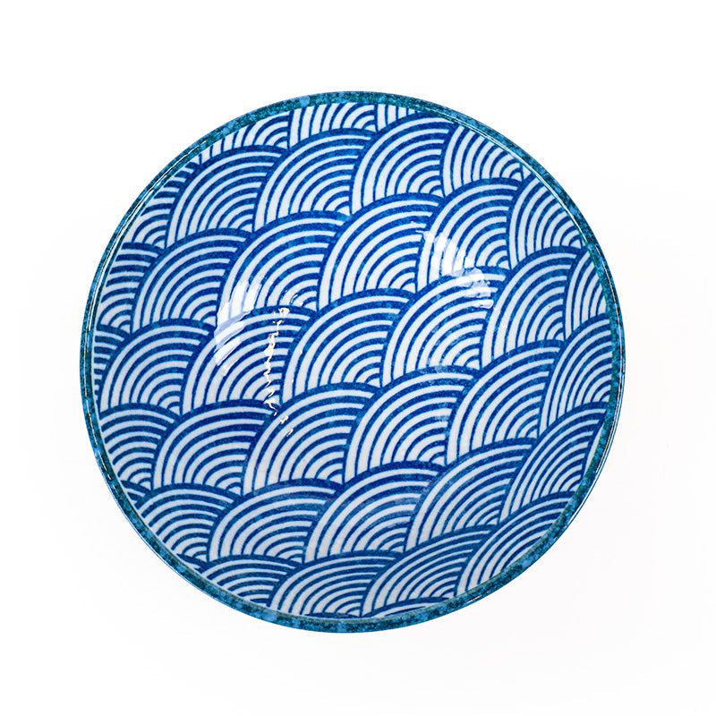 Bol à Ramen Japonais Seigaiha