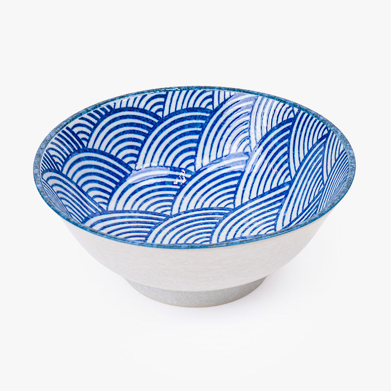 Bol à Ramen Japonais Seigaiha
