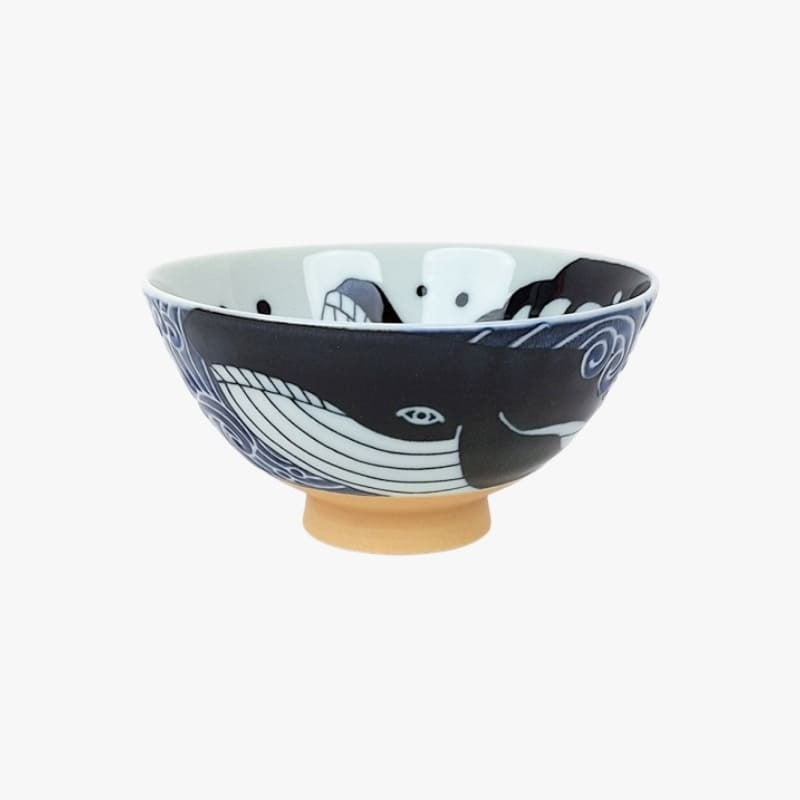 Bol à Riz Japonais Baleine
