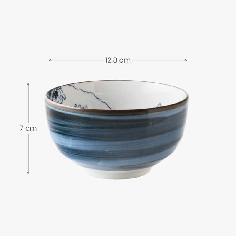 Bol à Riz Japonais Hokusai