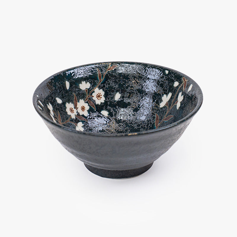 Bol à riz Japonais Kuro Sakura