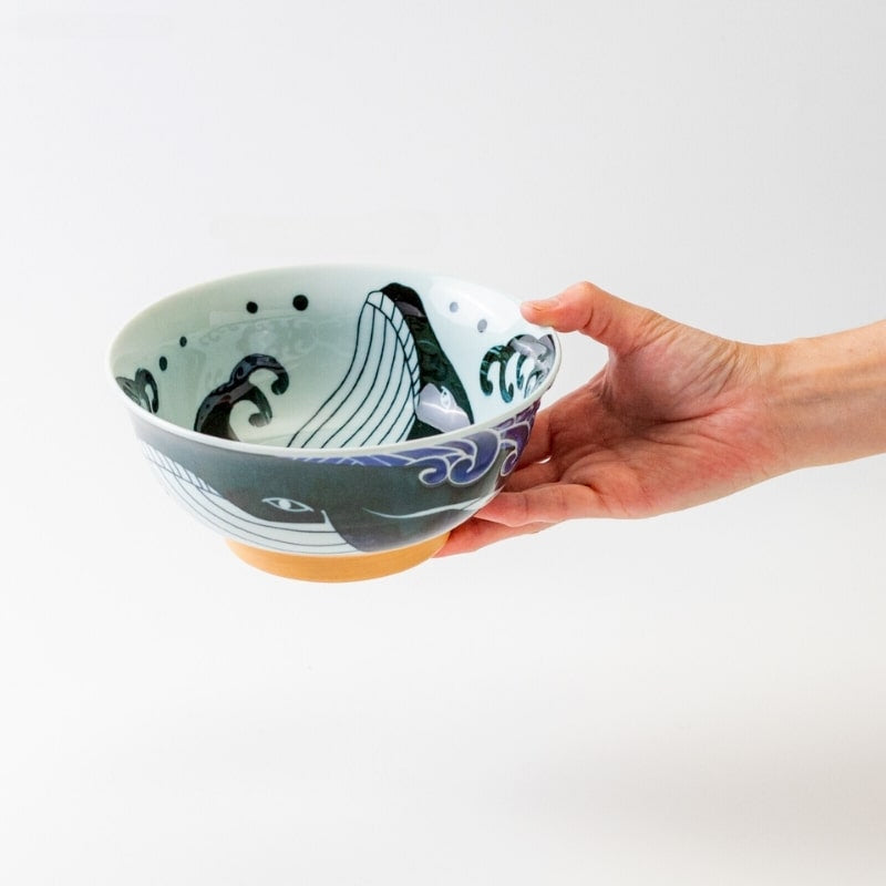 Bol Donburi Japonais Baleine