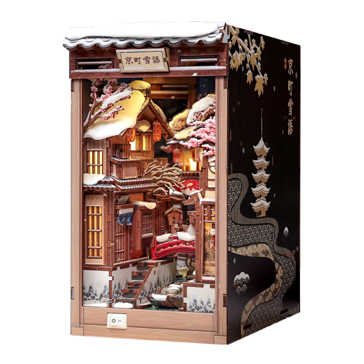 Book-Nook Japonais Kyoto Snow Whisper