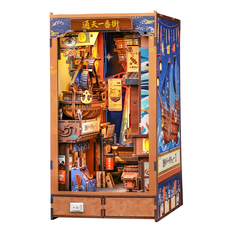 Book-Nook Japonais Tsutenkaku Ichiban Street