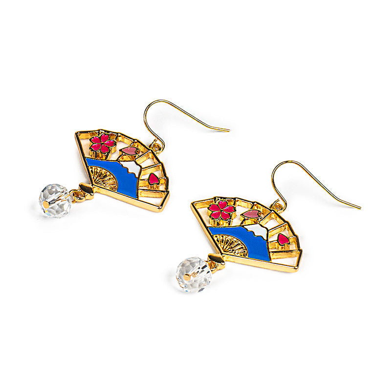 Boucles d’Oreilles Japonaises Fuji Sensu