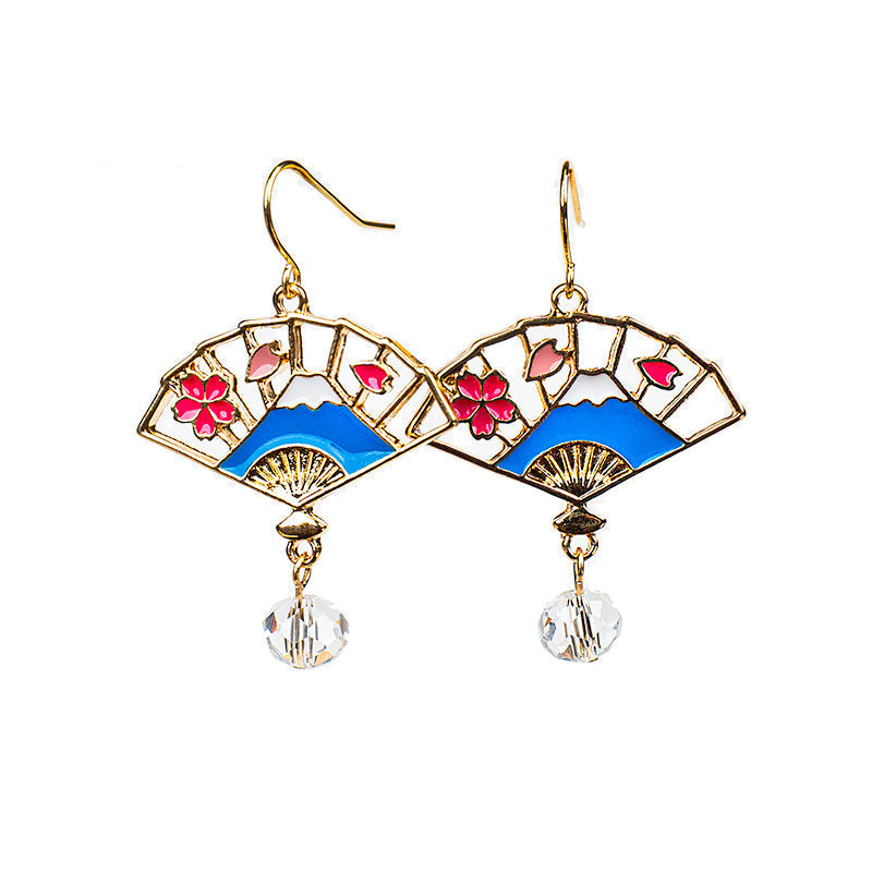 Boucles d’Oreilles Japonaises Fuji Sensu