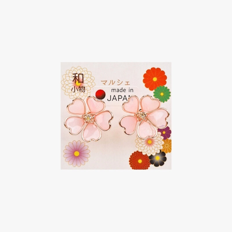 Boucles d’Oreilles Japonaises Sakura