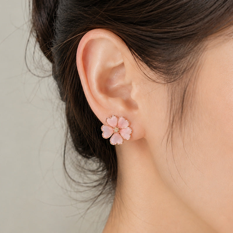 Boucles d’Oreilles Japonaises Sakura